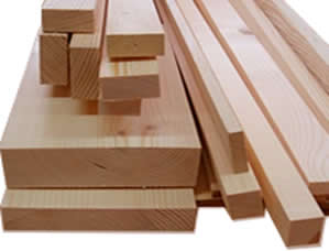 medidas listones de madera macizos