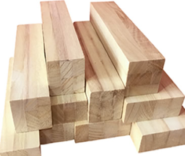 medidas listones de madera macizos